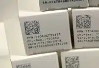 jet d'encre sur boite de médicaments