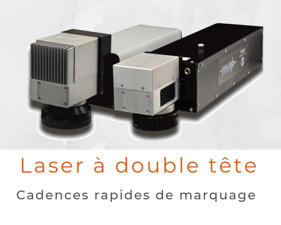 Notre solution de marquage laser à double tête | Agicom