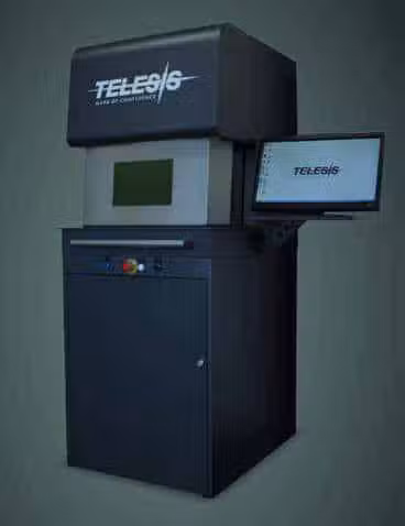Cabine Laser Stiletto Telesis - Sécurité et Efficacité pour le Marquage Laser.