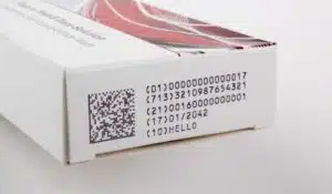boite de médicament avec datamatrix