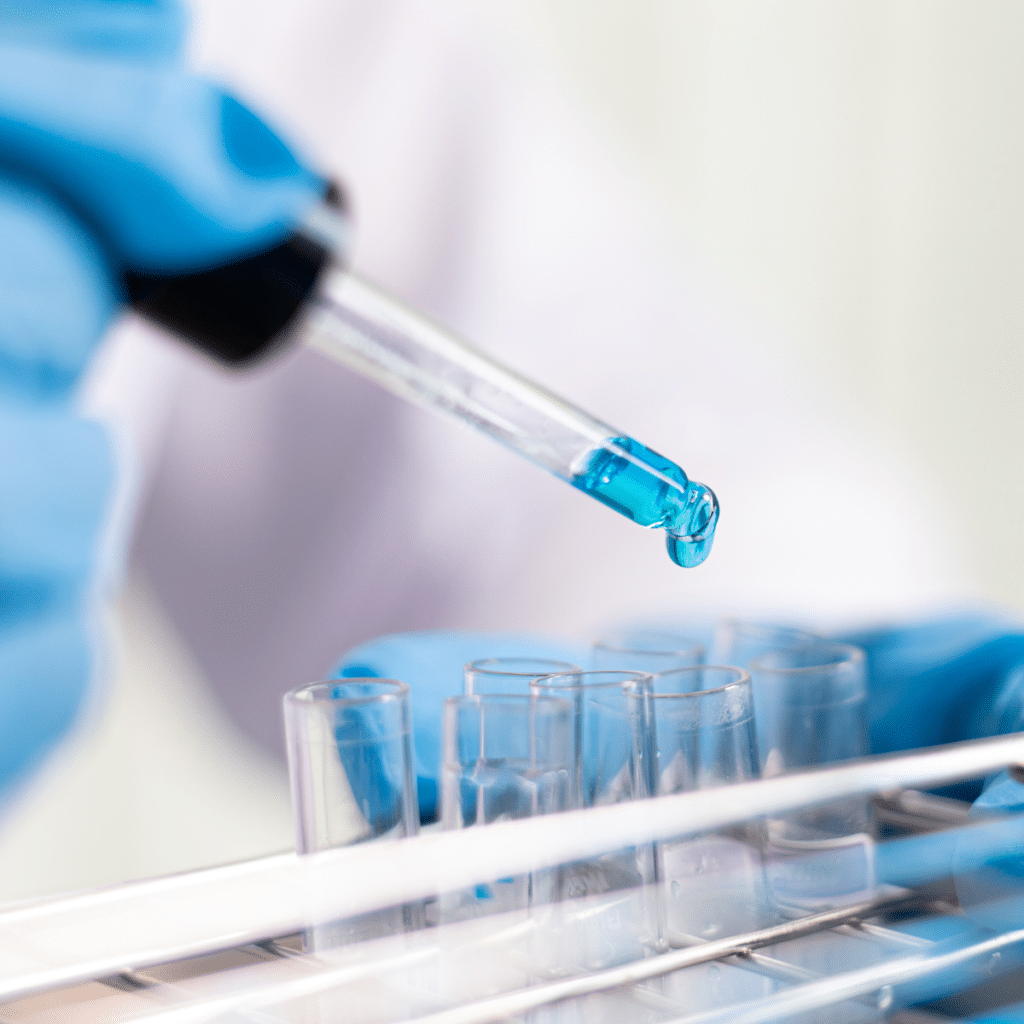 Pipette industrie médical laser picoseconde