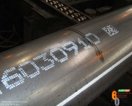 Jet d'encre tube en acier